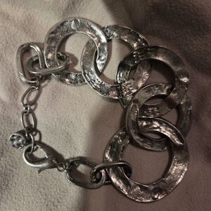 Elegant Silver Chain Bracelet